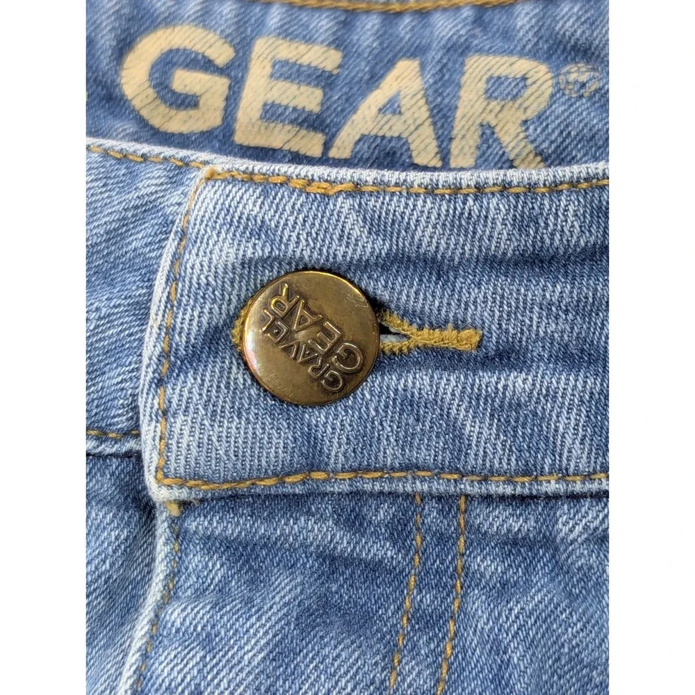GRAVEL GEAR Shorts Men's Blue Denim 34 Cargo Carpenter pockets